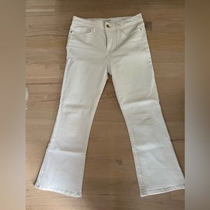 FRAME Le Crop Mini Boot White